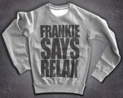 Frankie Felpa uomo girocollo frankie says relax frankie says to hollywood