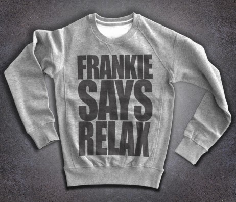 Frankie Felpa uomo girocollo frankie says relax frankie says to hollywood